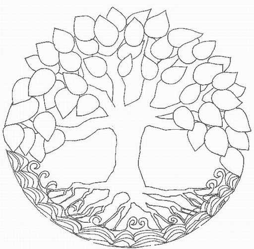 Tree Of Life Coloring Pages