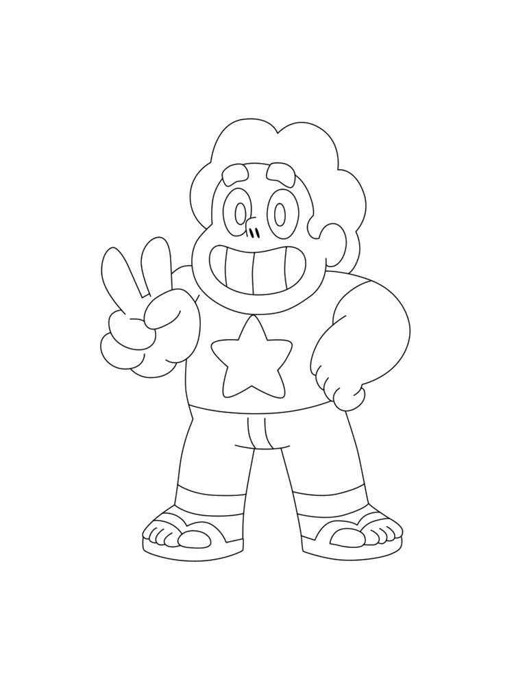 Free Steven Universe coloring pages. Download and print Steven Universe coloring  pages