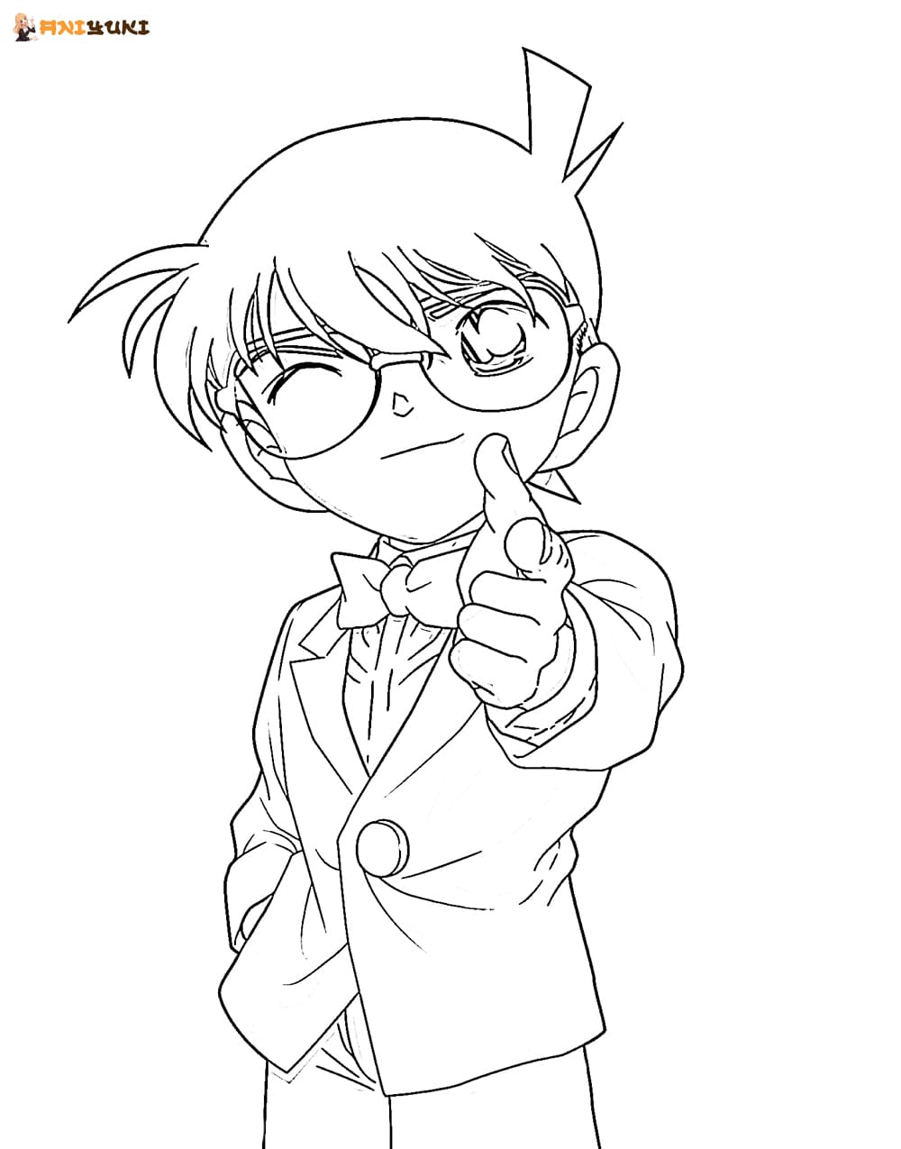 Detective Conan coloring pages - AniYuki - Anime Portal