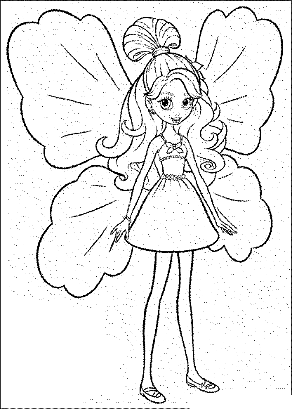 Barbie Cartoon Coloring Pages For Girls - Coloring Pages For All Ages -  Coloring Home