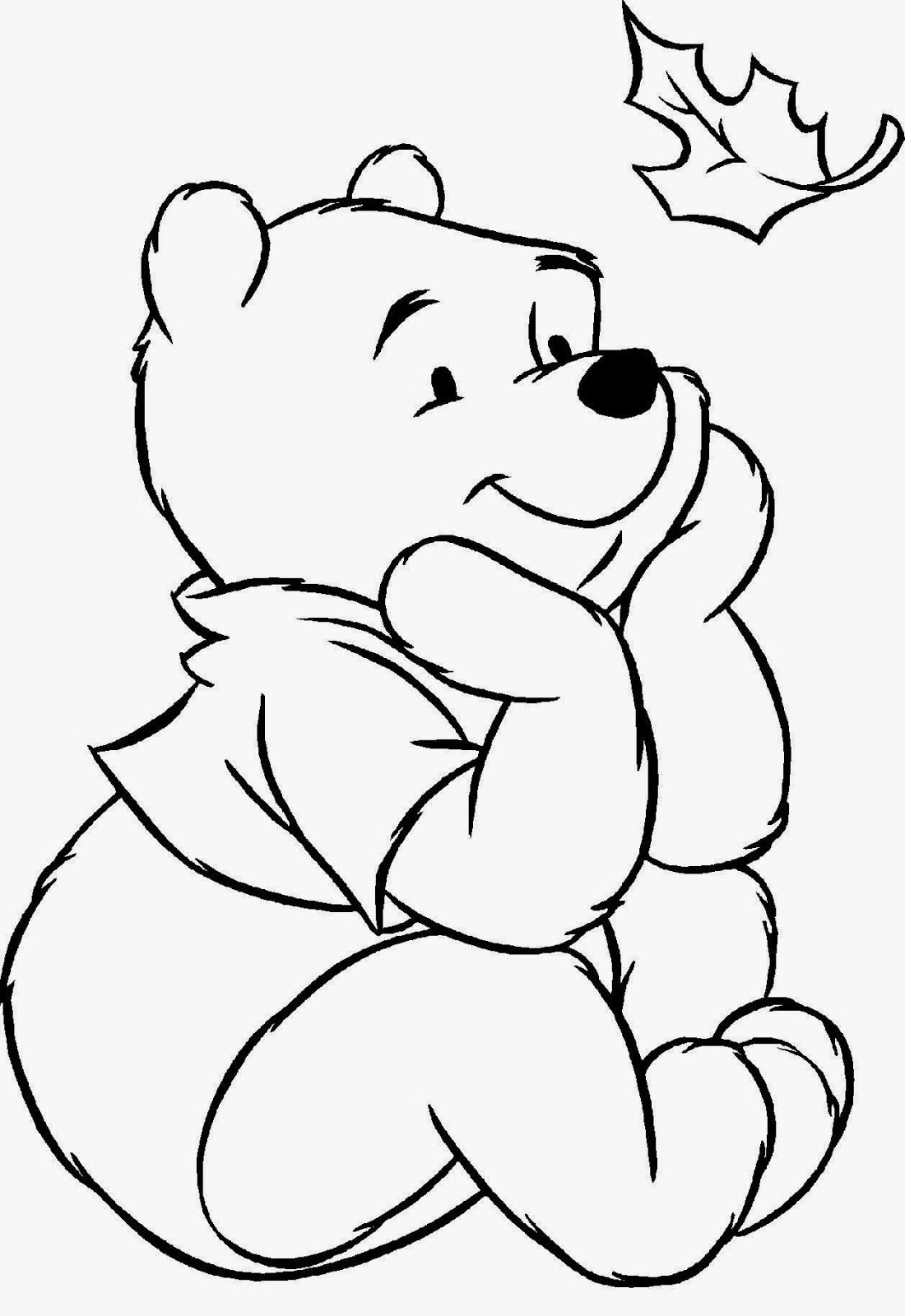 Pooh Bear Coloring Pages | Free Coloring Pages
