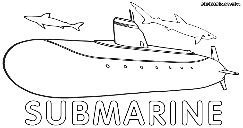 Yellow Submarine Coloring Sheets Coloring Pages