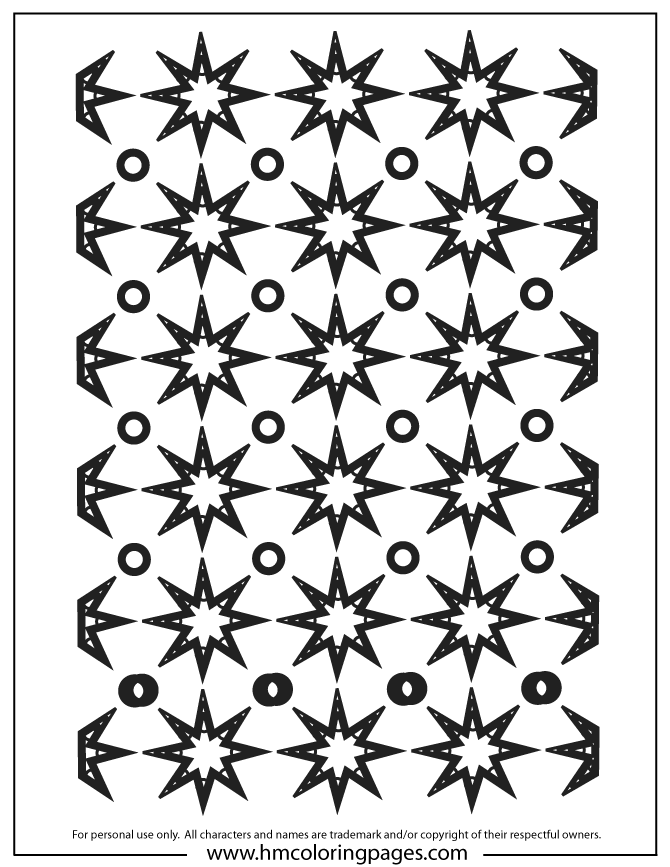 Free Printable Batik Patterns Coloring Pages | H & M Coloring Pages