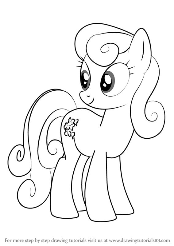 Learn How to Draw Sweetie Drops from My Little Pony - Friendship ...