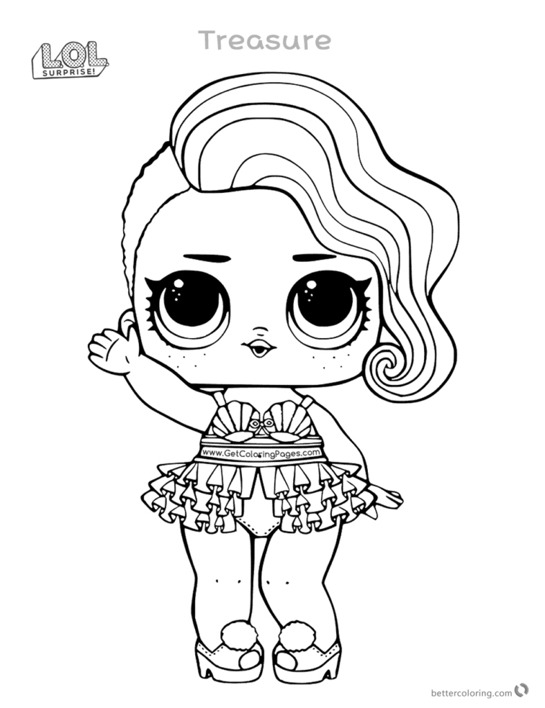 LOL Doll Coloring Pages – coloring.rocks!