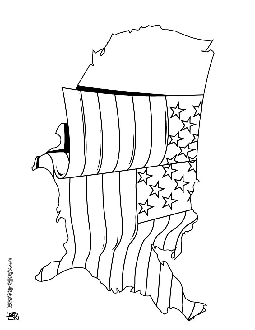 United States Coloring Page Pdf Free Uncle Sam Public Domain Map ...