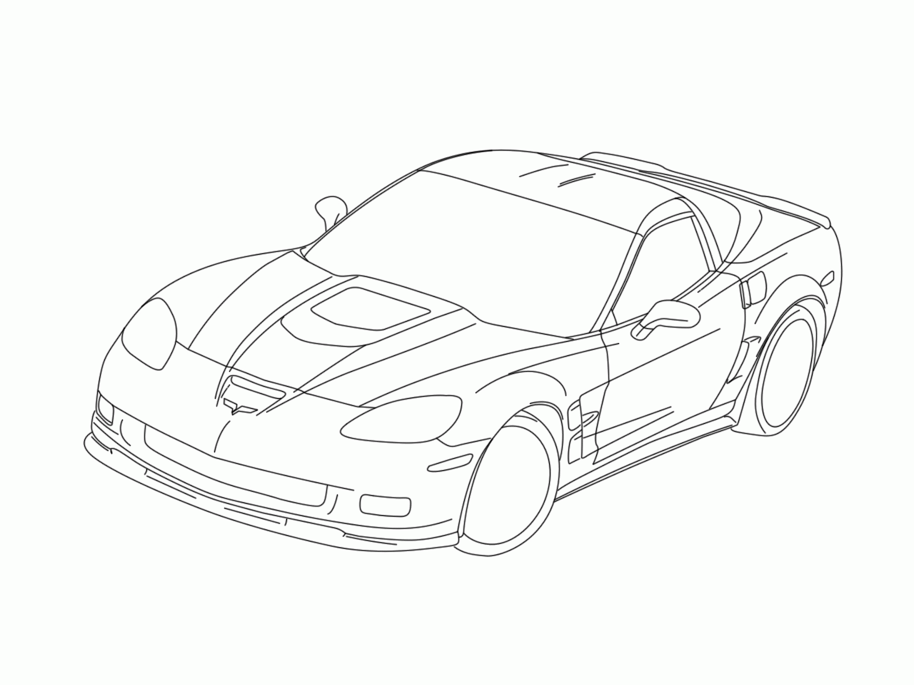 cadillac coloring pages - Clip Art Library