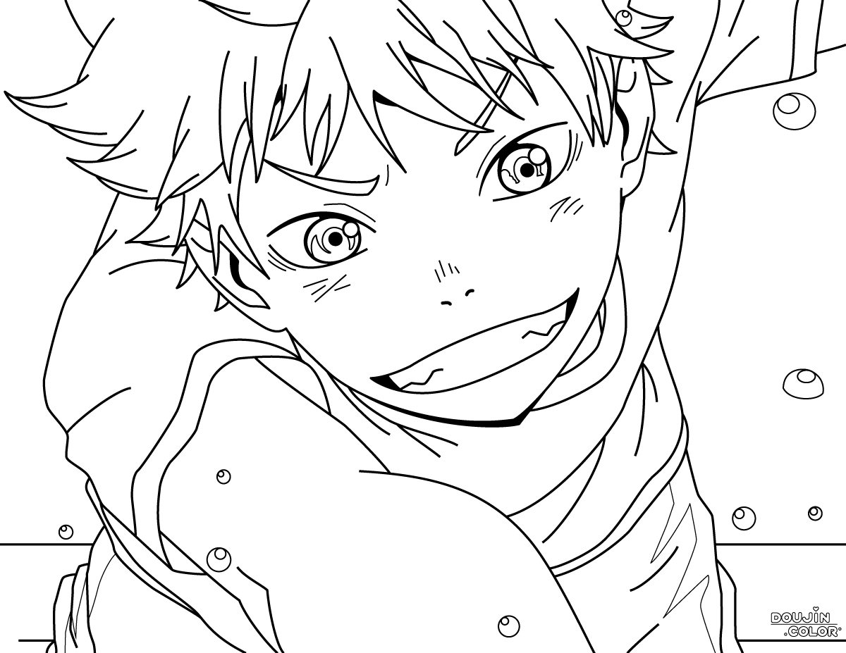 Pin by Lynx on Coloring pages in 2021 | Haikyuu anime, Anime printables,  Anime