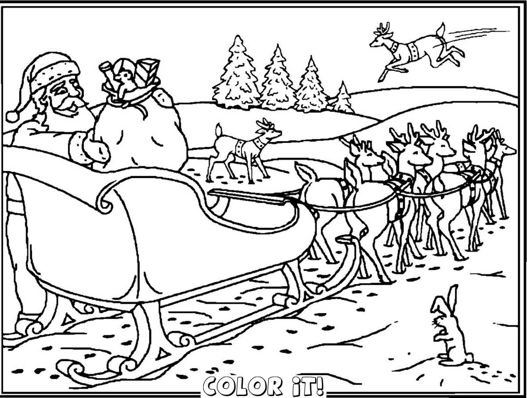 christmas coloring book printable - High Quality Coloring Pages