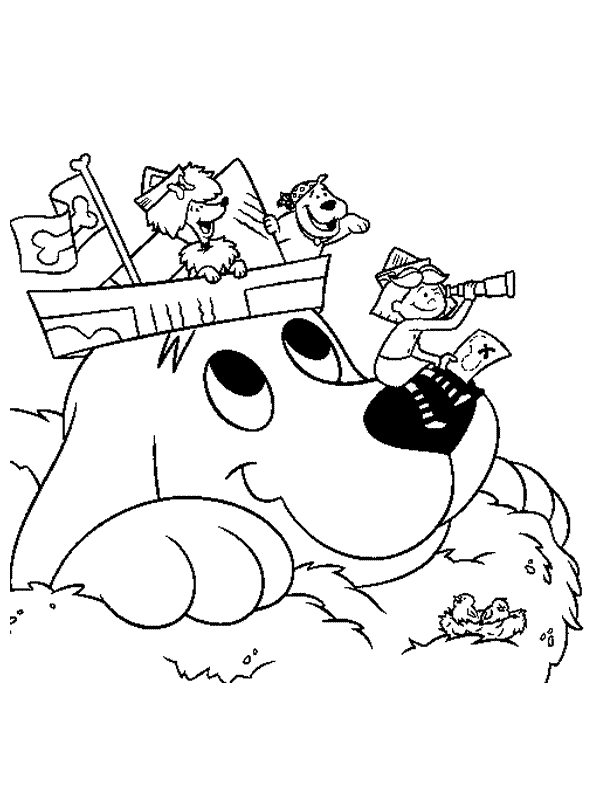 clifford coloring pages free - High Quality Coloring Pages
