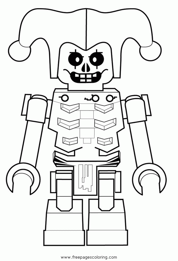 Lego Ninja - Coloring Pages for Kids and for Adults