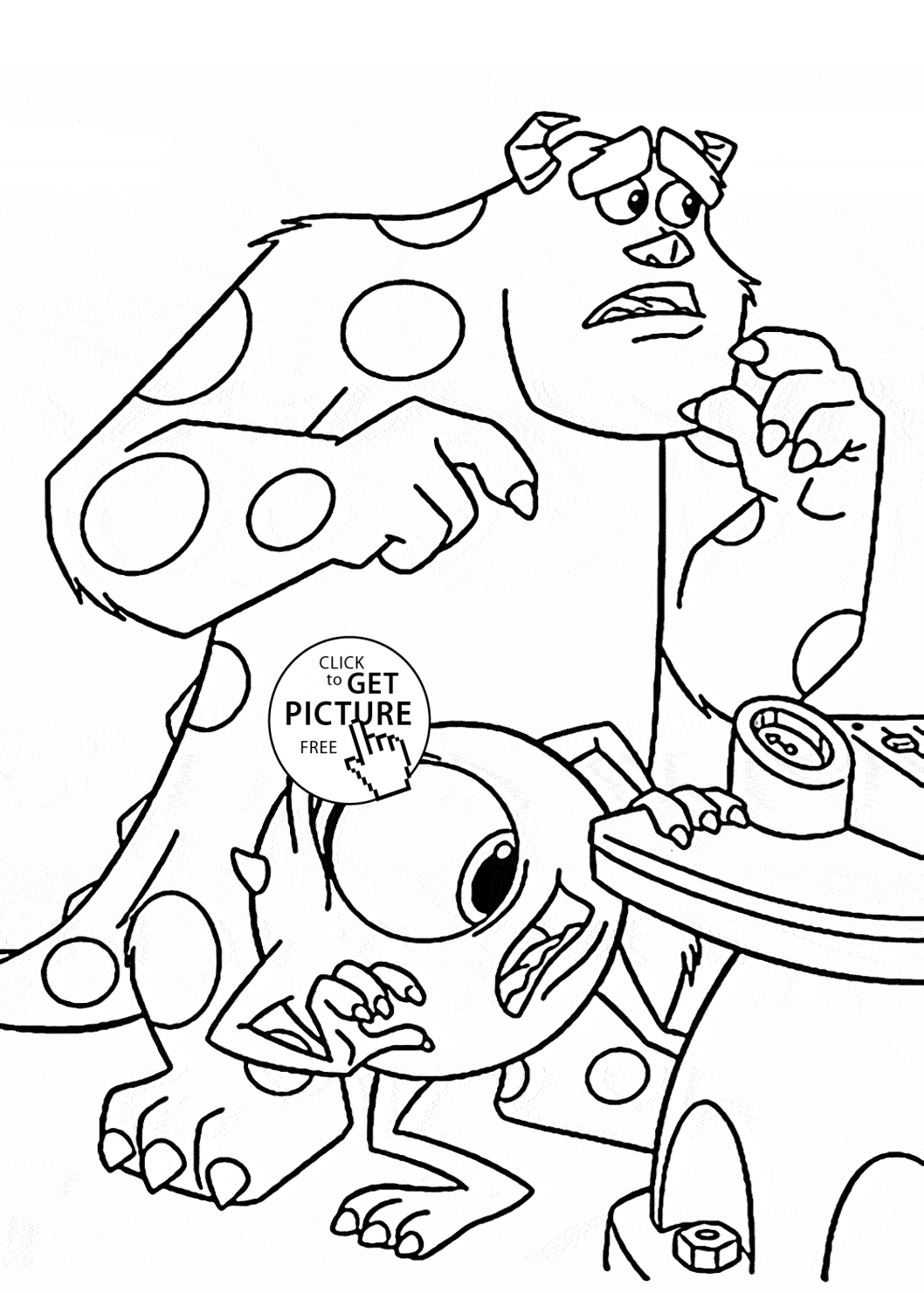 Disney Coloring Pages For Toddlers - Coloring Home