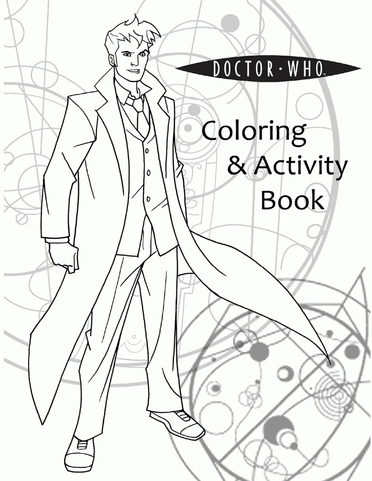 7 Free Doctor Who Fan Art Coloring Books (Plus Bonus Coloring ...
