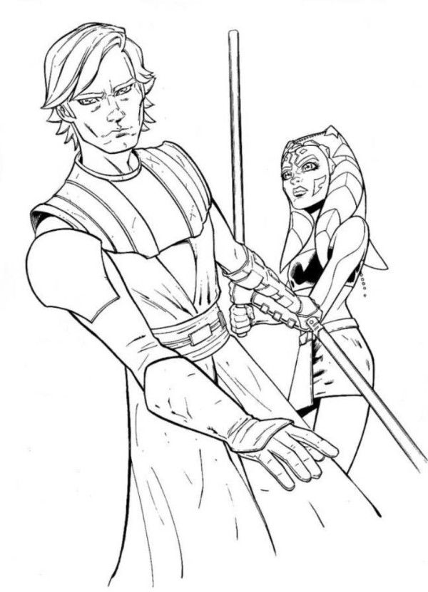Star Wars The Clone Wars Captain Rex - Coloring Pages for Kids and ...