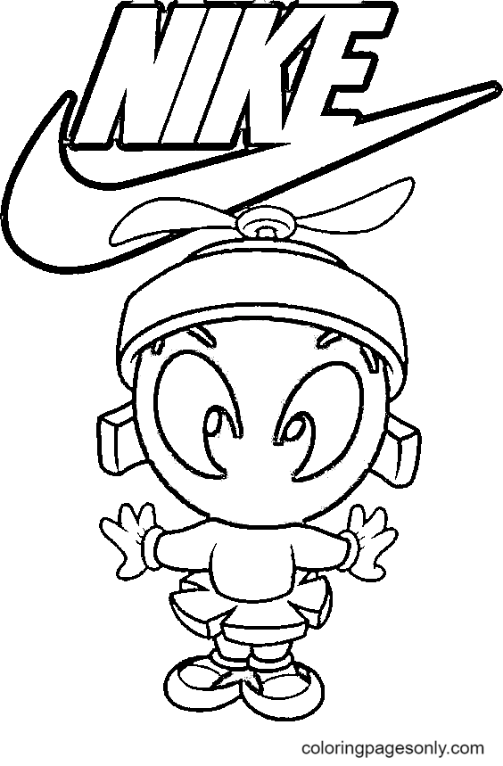 Nike Logo Coloring Pages - Nike Coloring Pages - Coloring Pages For Kids  And Adults