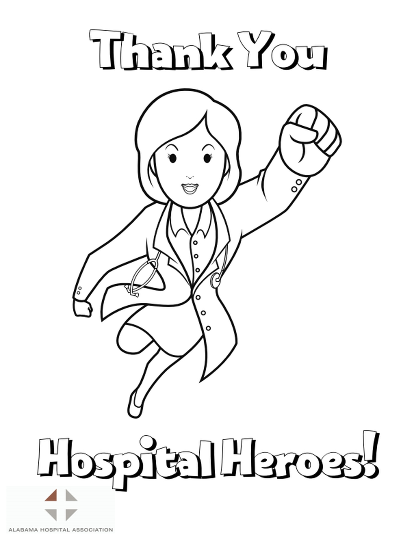 Alabama Hospital Association offers free coloring pages to kids