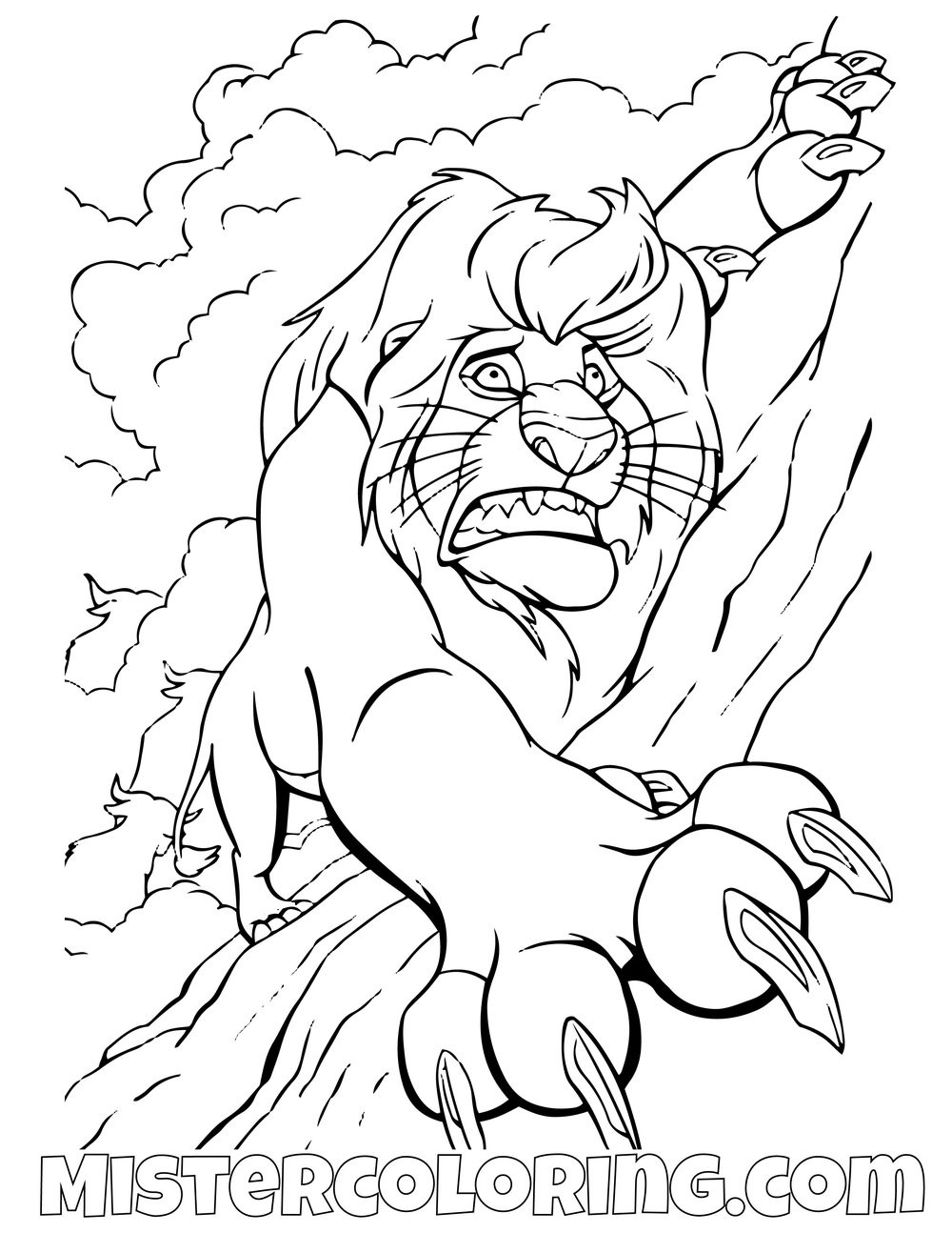 Download Scar Coloring Pages Coloring Home