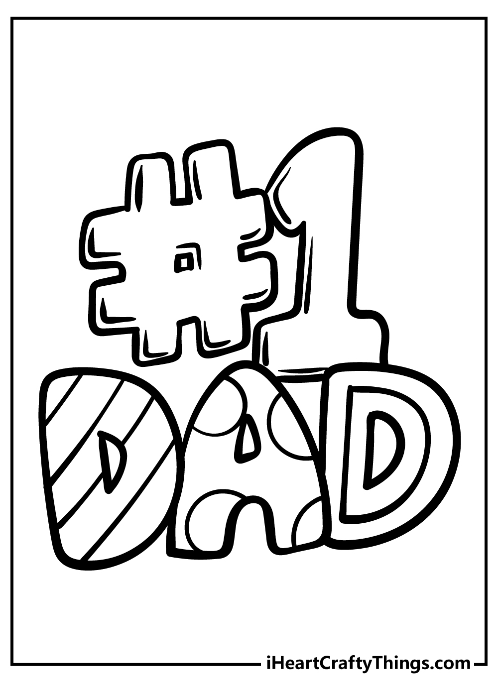 Printable Father's Day Coloring Pages (Updated 2023)