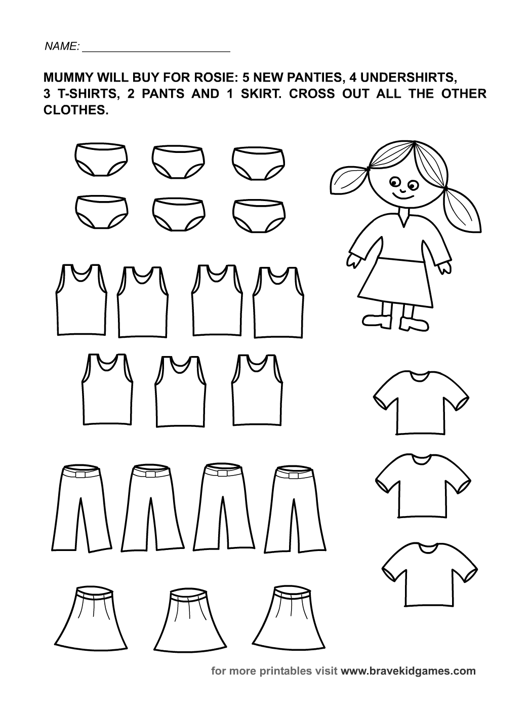 Toddler Activity Sheets - Coloring Home