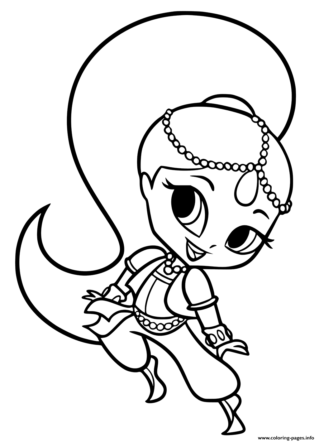 Featured image of post Shimmer And Shine Coloring Pages To Print Find nick jr and nickelodeon inspired coloring pages activity packs games and more for your preschooler or more than 20000 coloring books to print and painting