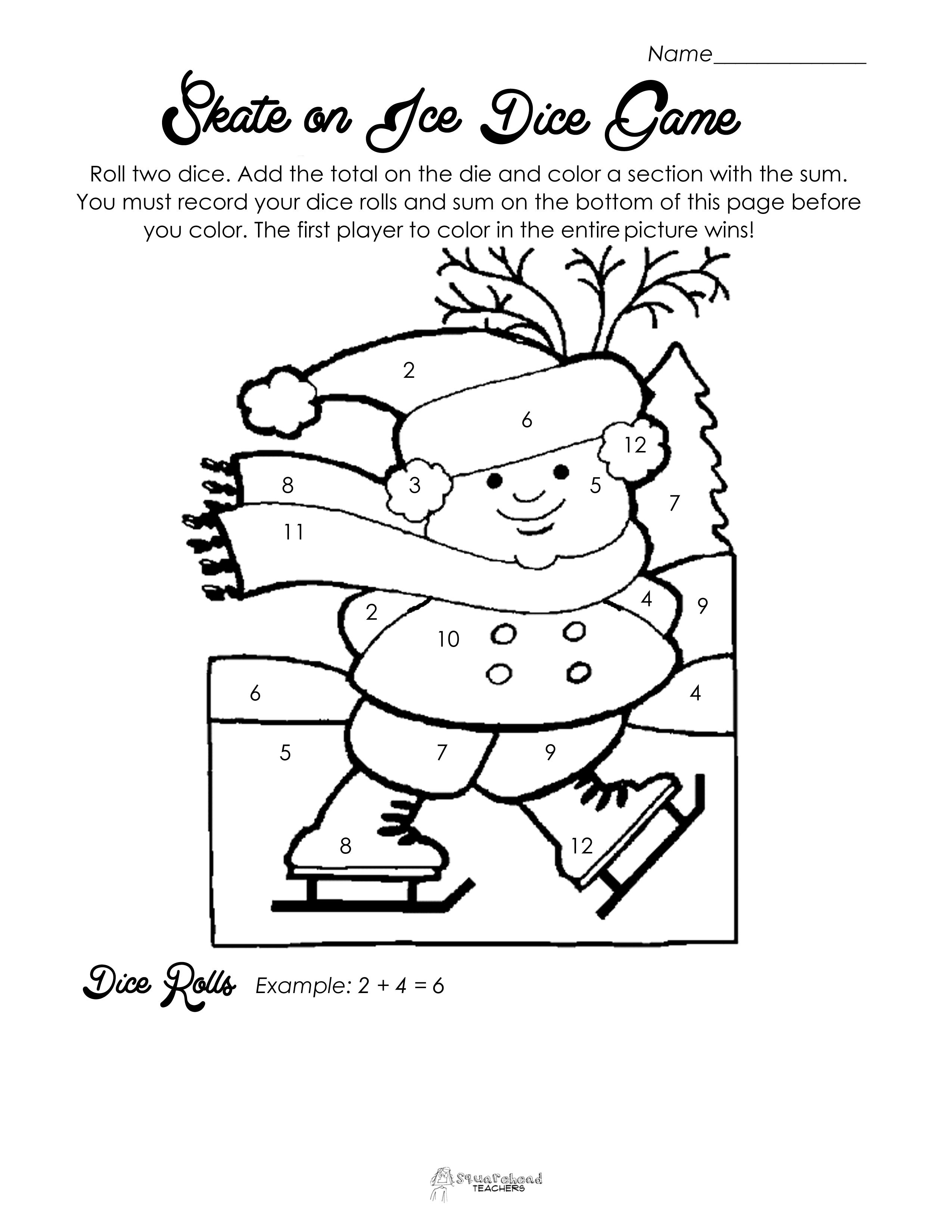winter scene color by number coloring page crayolacom. click ...