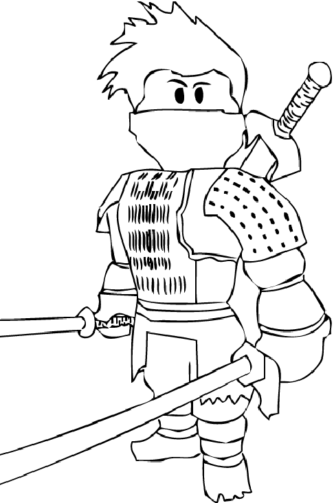 Roblox Coloring Pages - RbxRocks