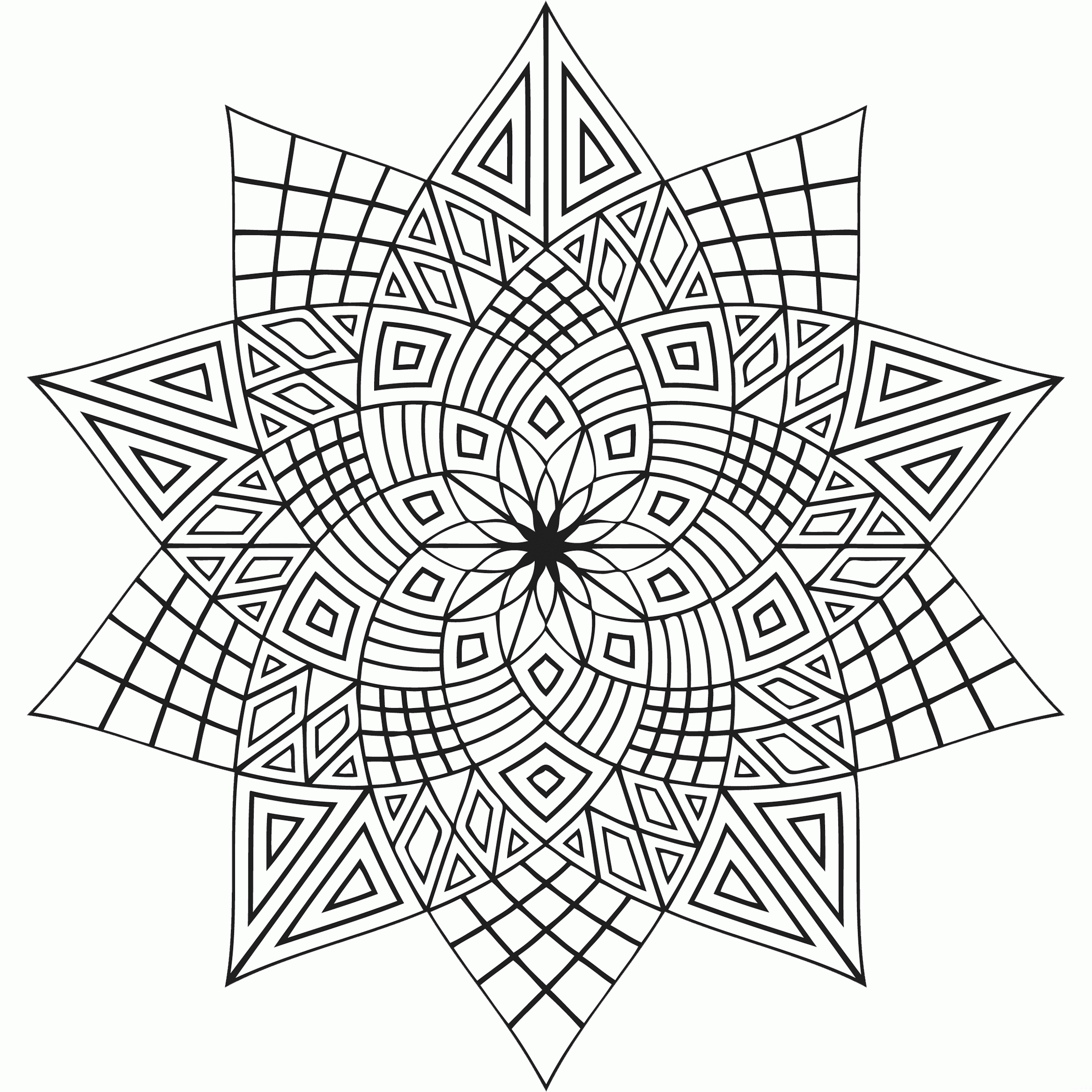 7 Best Images of Free Printable Adult Coloring Pages Advanced ...