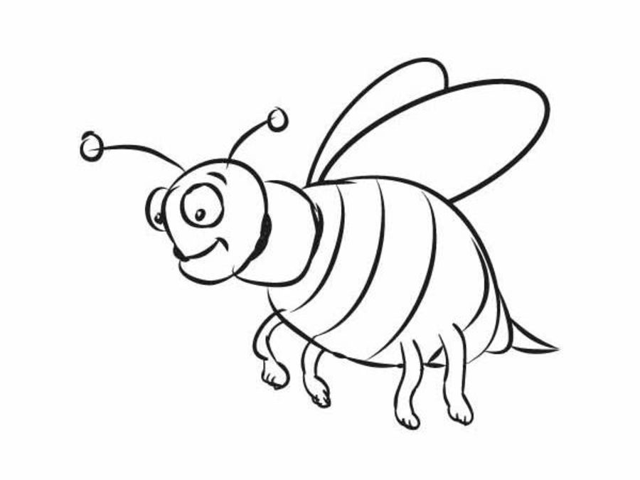 Coloring pages: Coloring pages: Wasp, printable for kids & adults ...