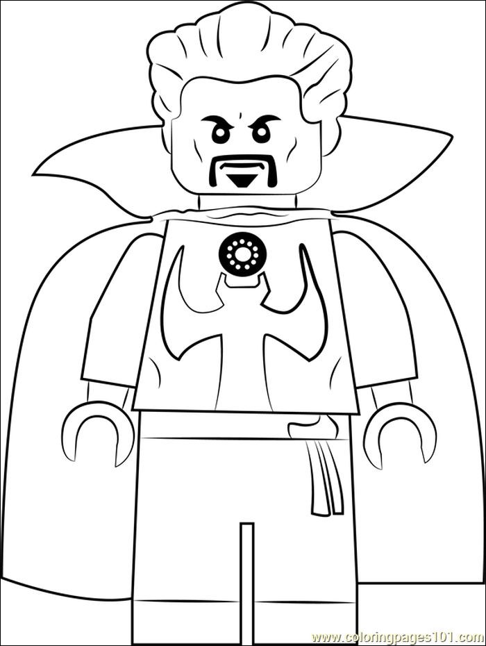 20 Unique Collection Of Doctor Strange Coloring Page | Crafted Here