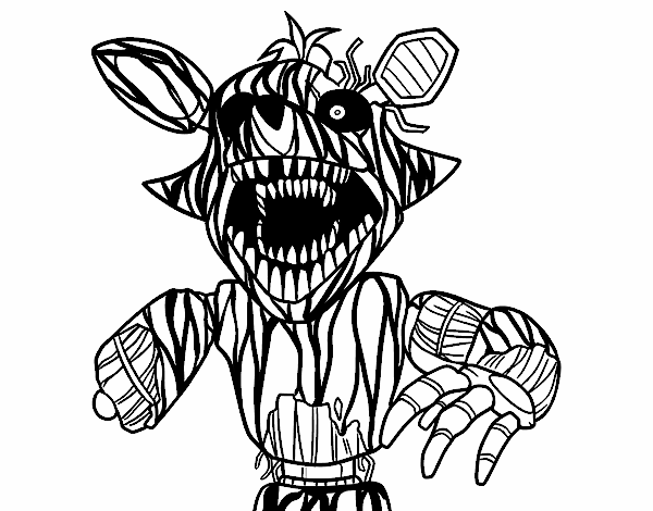 Terrifying Foxy from Five Nights ...