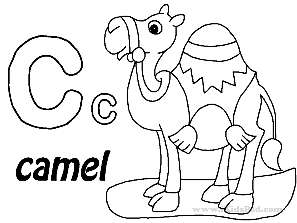 Printable Letter C Coloring Page - Get Coloring Pages