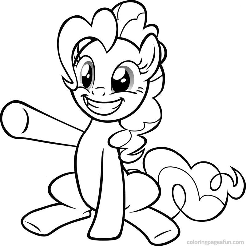 Little Pony Printable Coloring Pages at GetDrawings | Free download