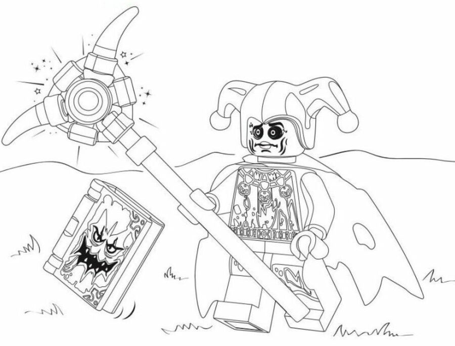 Coloring pages: Coloring pages: LEGO Nexo Knights, printable for kids &  adults, free