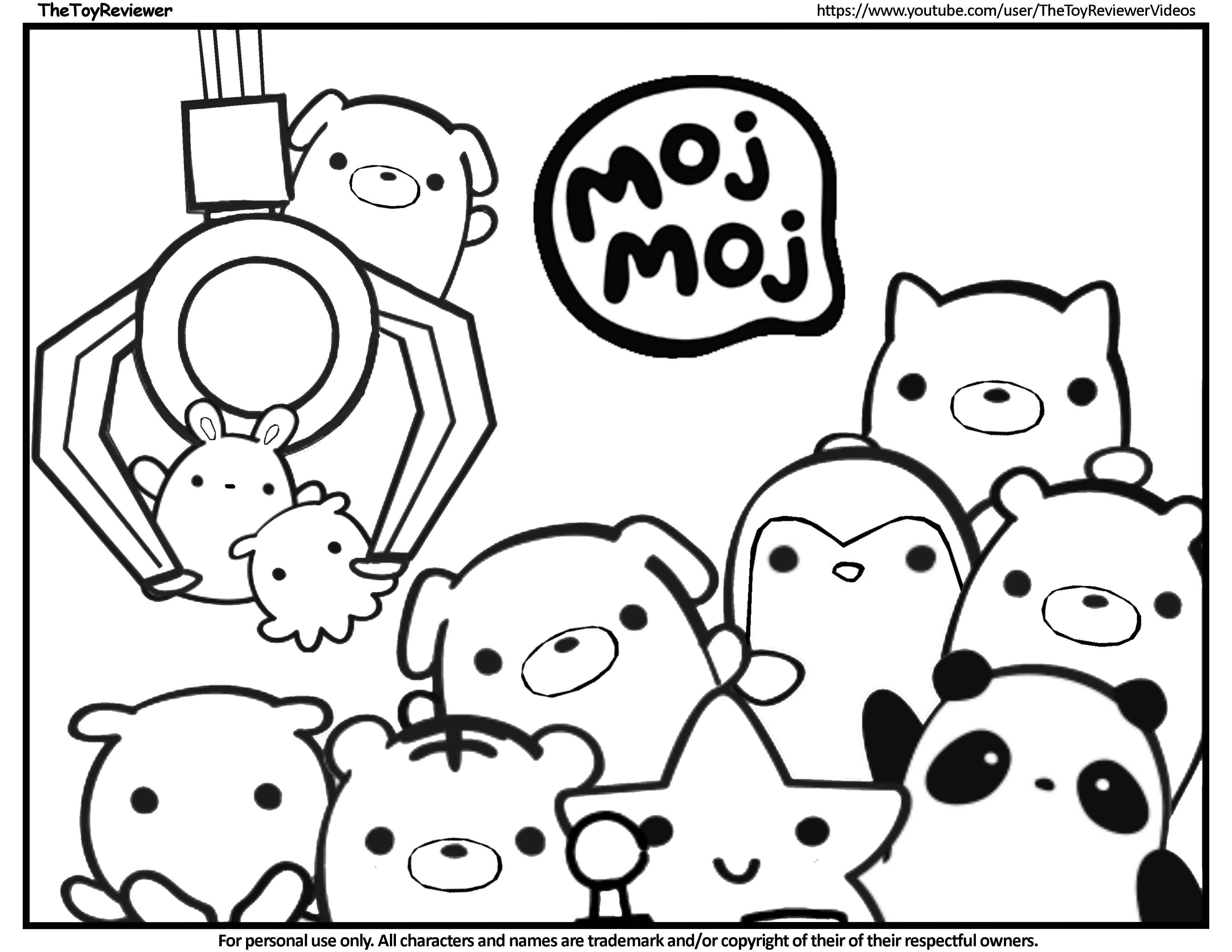 Here is the Moj Moj Coloring Page! Click the picture to see my coloring  video! | Coloring books, Coloring book pages, Preschool coloring pages