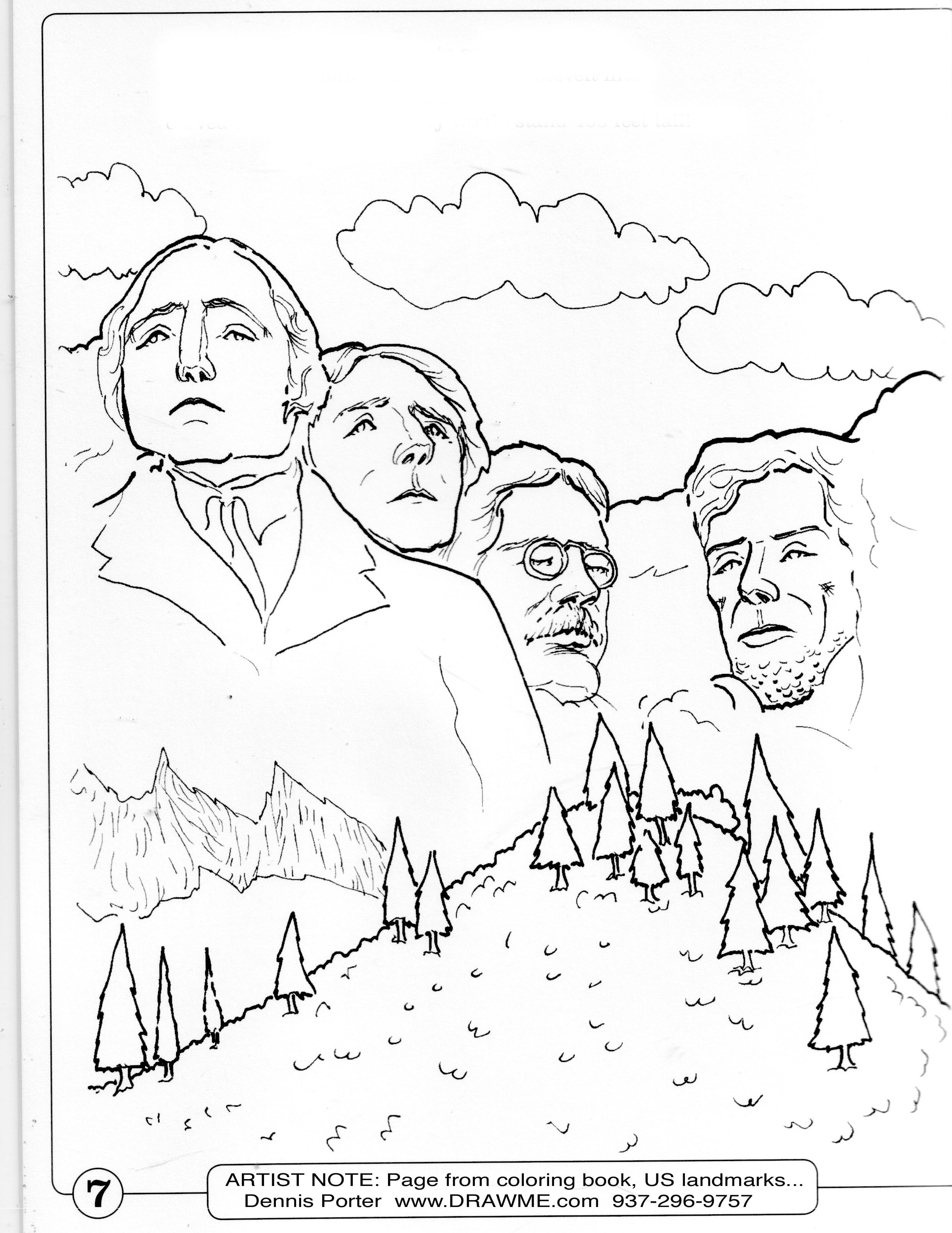 mount-rushmore-for-a-coloring-book-coloring-pages-inspirational
