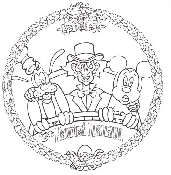 Disney World Castle - Coloring Pages for Kids and for Adults