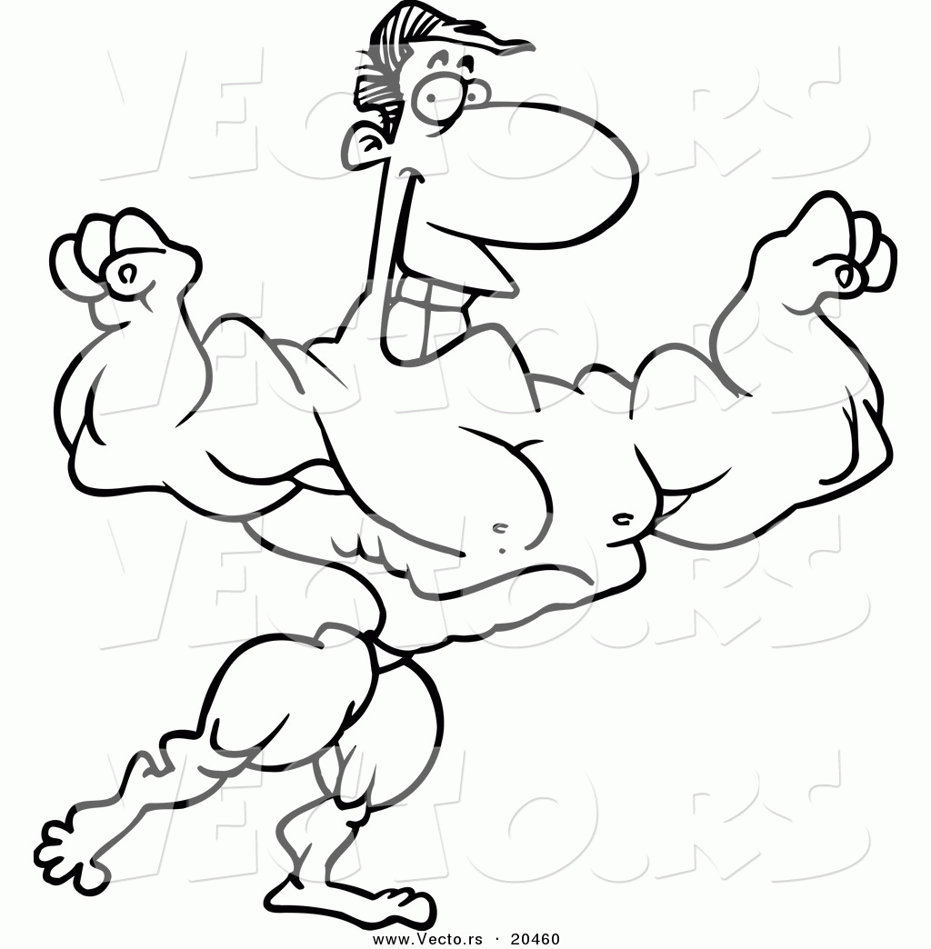 Coloring Page Of A Male Body - Coloring Pages For All Ages