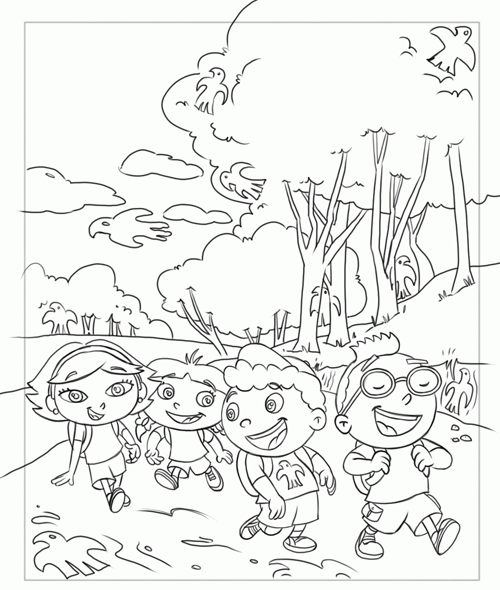 LITTLE EINSTEINS COLORING Â« Free Coloring Pages