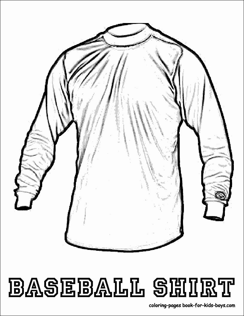 T-shirt Coloring Pages - Coloring Home