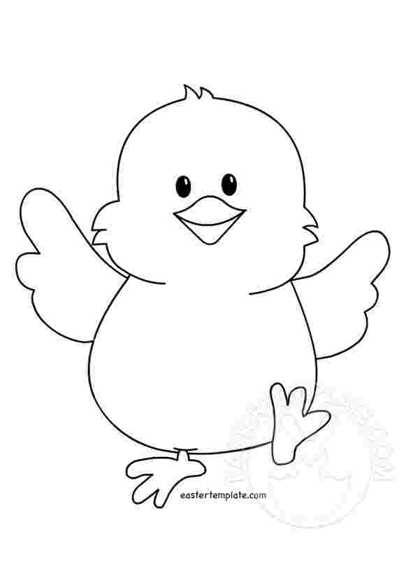 Easter Chicken Coloring Pages - Coloring Home