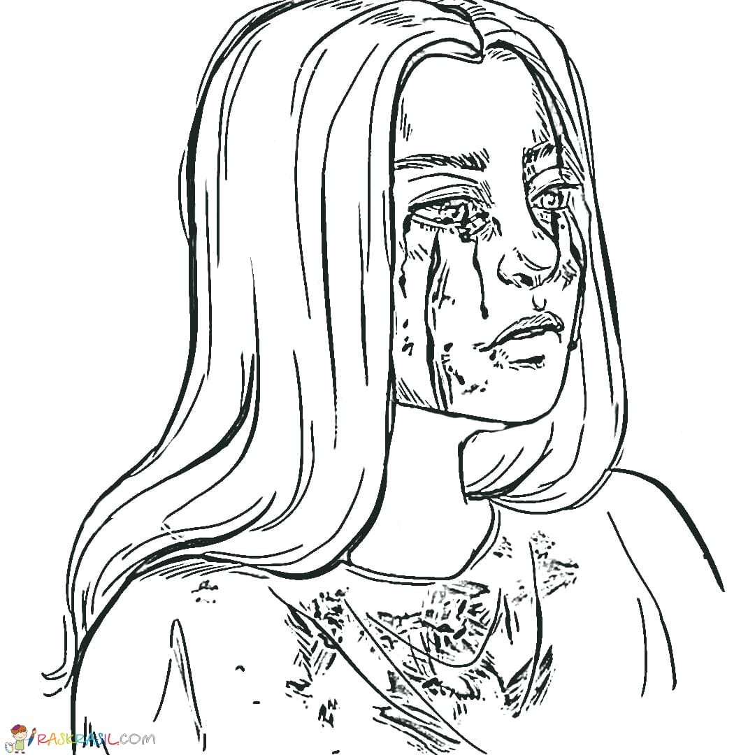 Download Billie Eilish Coloring Pages - Coloring Home