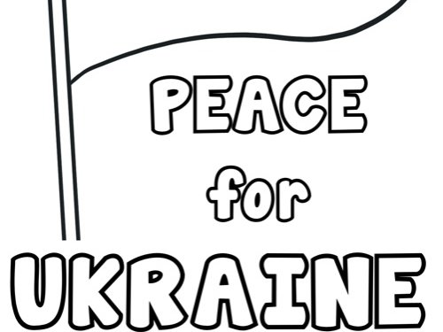Support Ukraine Colouring Sheets | Teaching Resources