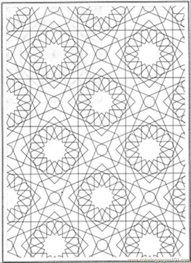 8 Pics of Free Printable Pattern Coloring Pages - Free Mosaic ...
