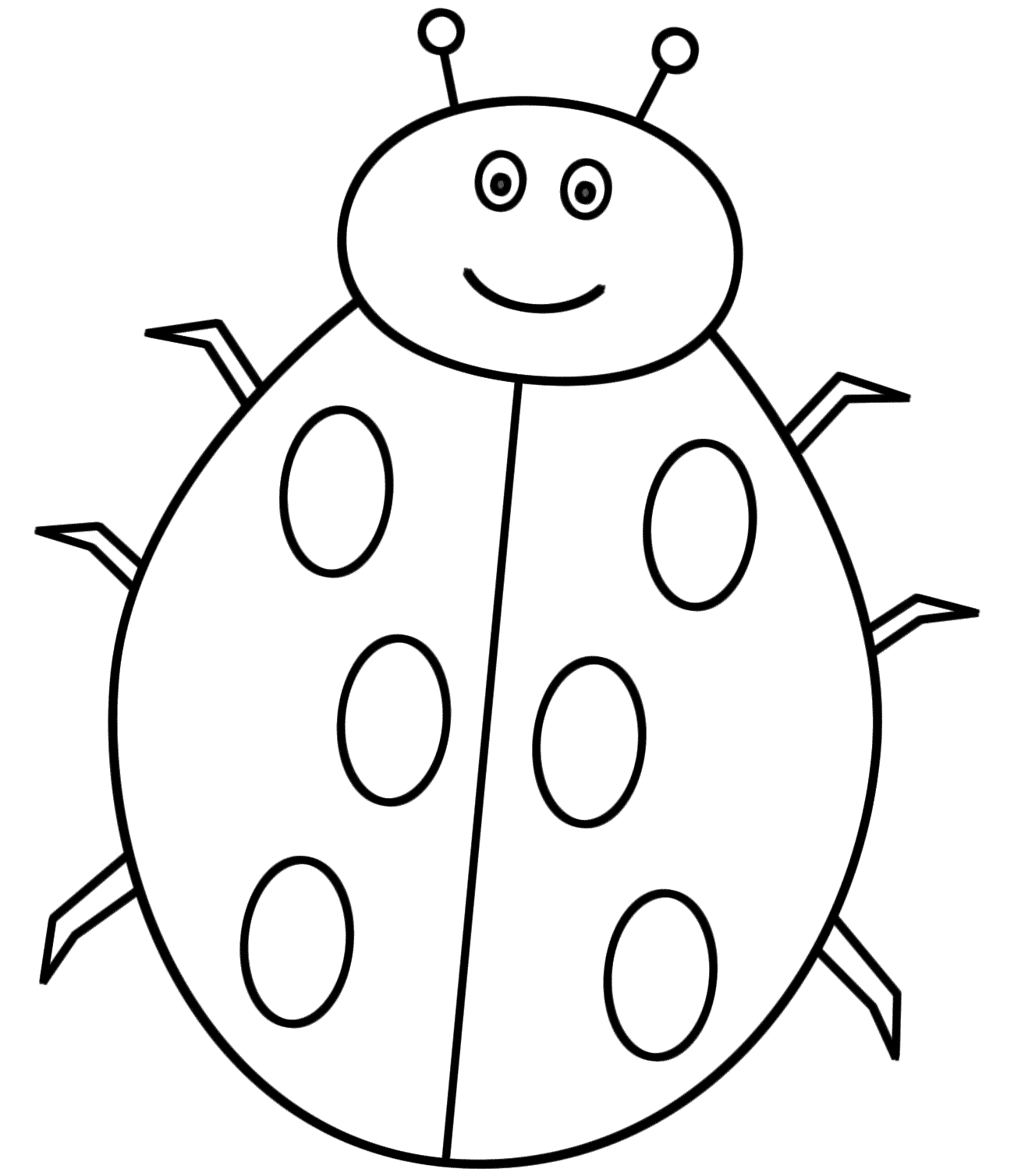 Ladybug Colouring Pages Printable - High Quality Coloring Pages