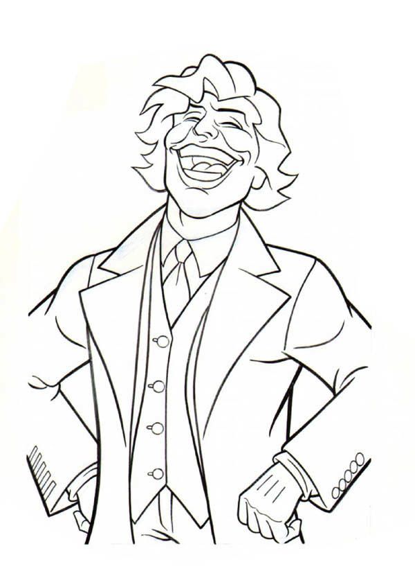 Cartoon Joker Coloring Pages - Coloring Pages For All Ages
