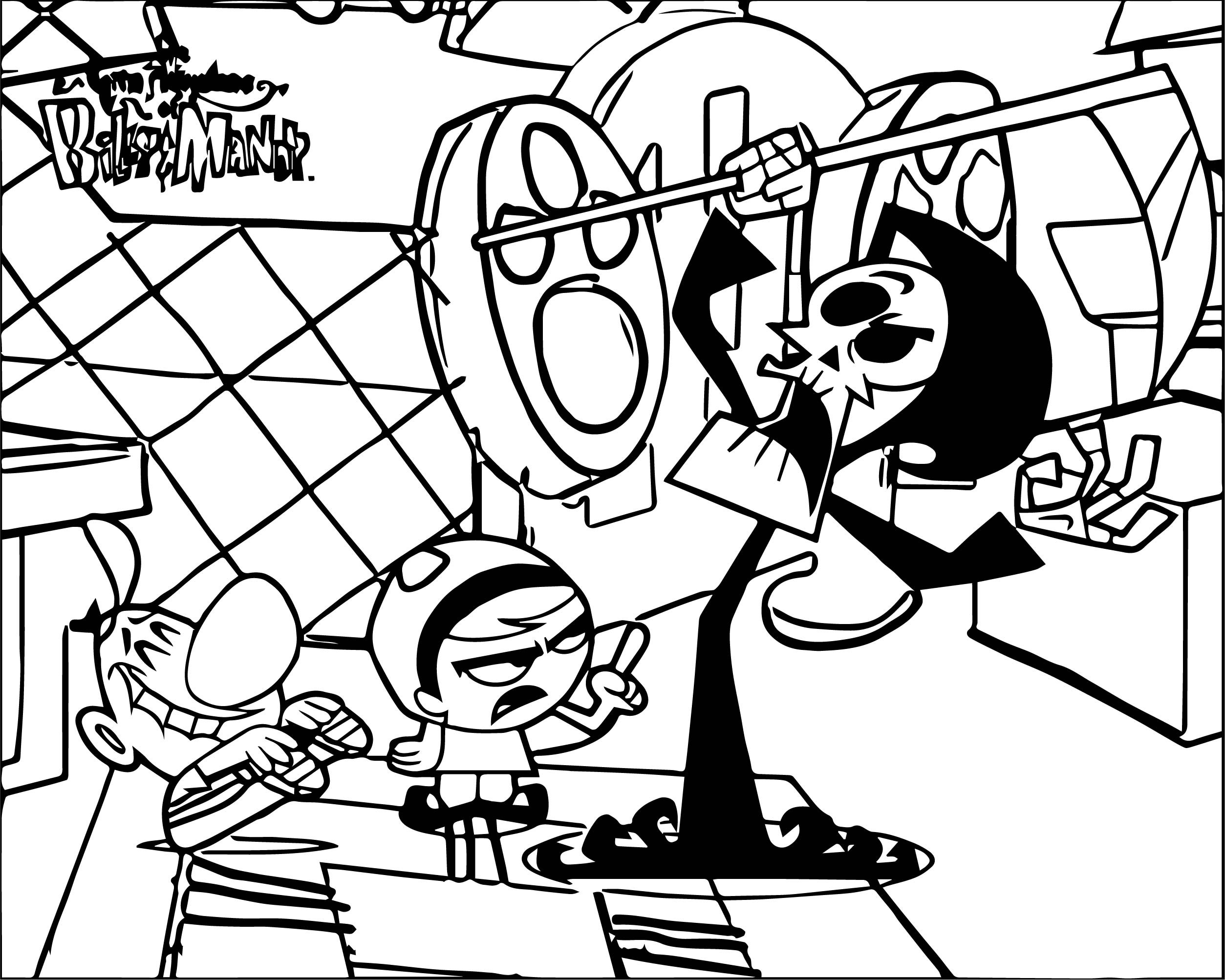 Cartoon Network Coloring Pages   Coloring Home