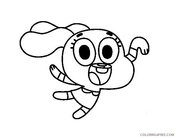 Gumball Coloring Pages at GetDrawings.com | Free for ...