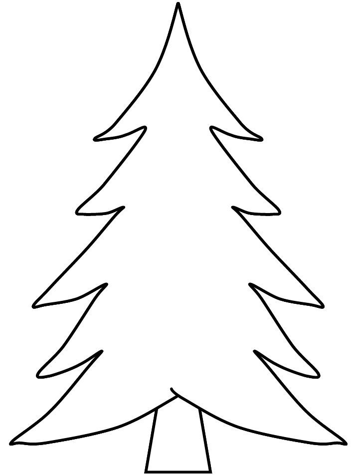 Best Photos of Blank Christmas Tree - Christmas Tree Outline ...