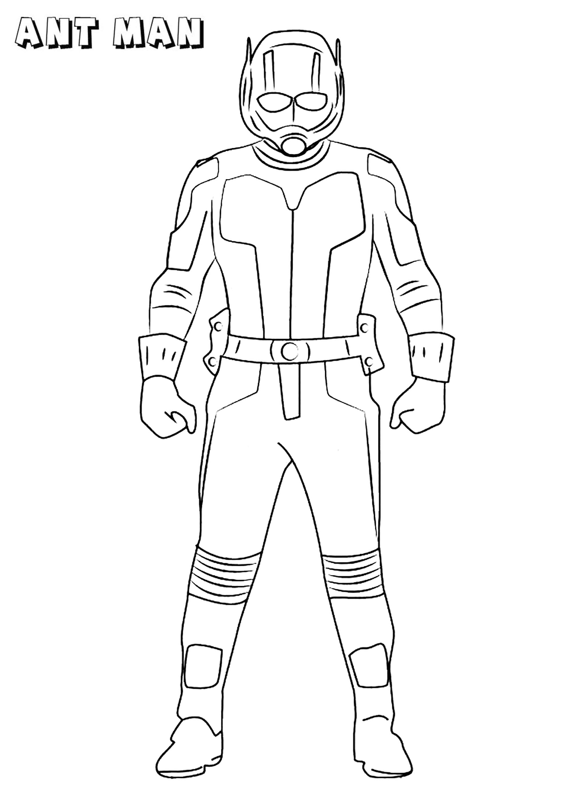 Ant Man Coloring Pages   Coloring Home