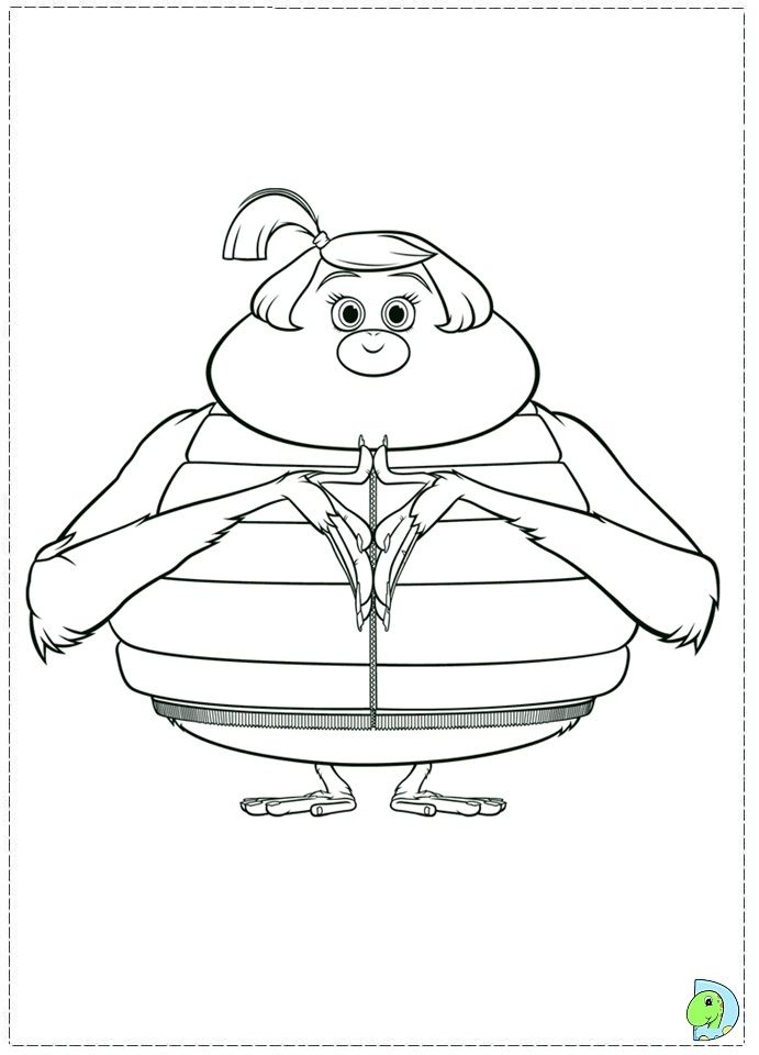 Cloudy with a chance of meatballs 2 coloring page- DinoKids.org